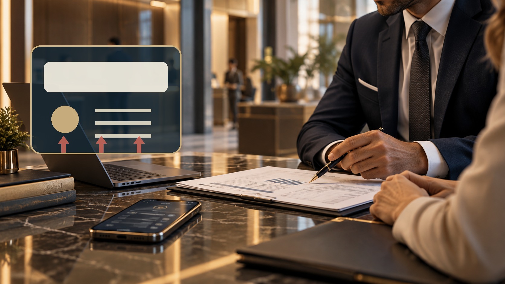 Benefício financeiro e descontos sendo analisados